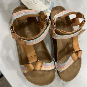 Cat & Jack girls' sandals. Size 13. New with tags